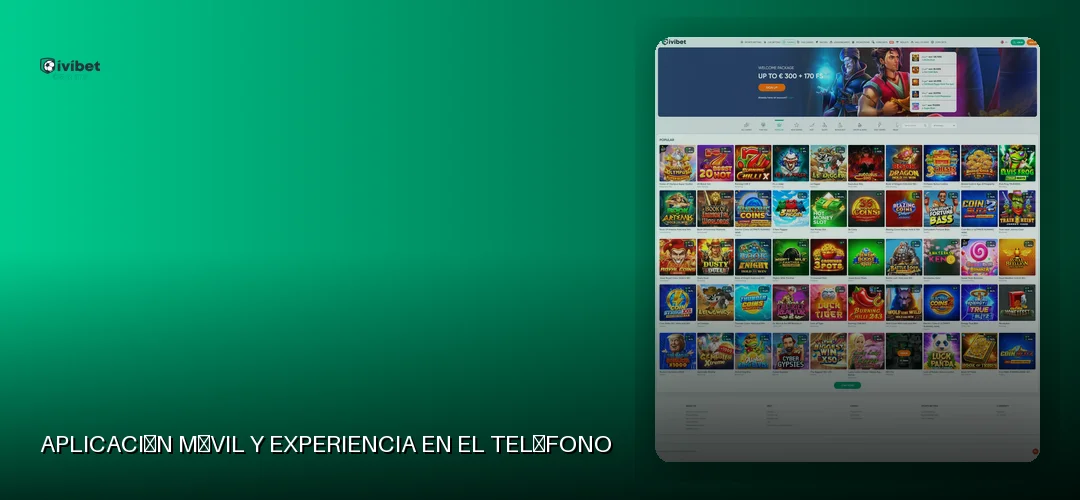 Aplicación móvil y experiencia en el teléfono